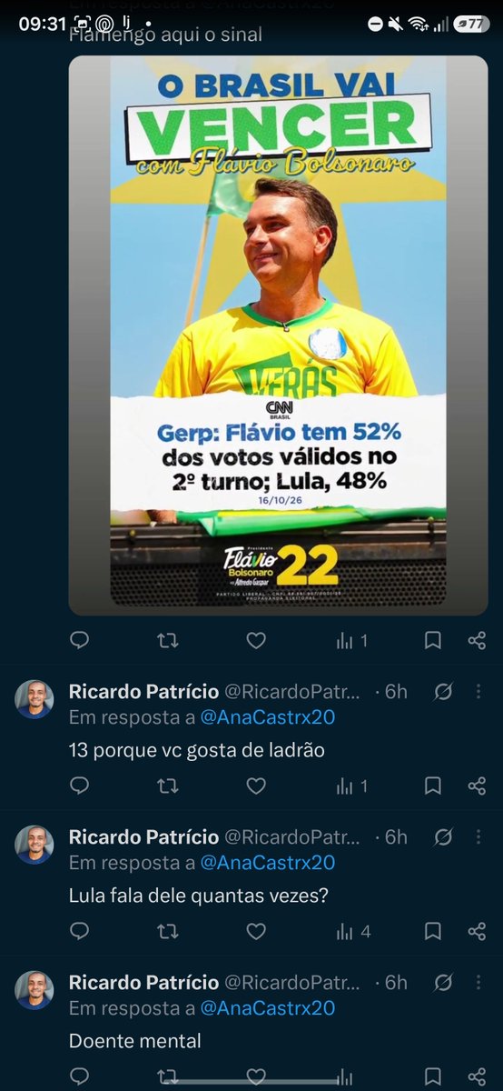 AnaCastrx20's tweet photo. O cara vem no meu perfil comentar um monte de merda. Eu vou responder e ele me bloqueou KAKAKAKAKAKAKA igual o presidente dele, não aguenta a pressão https://t.co/iLaUVhbfLT