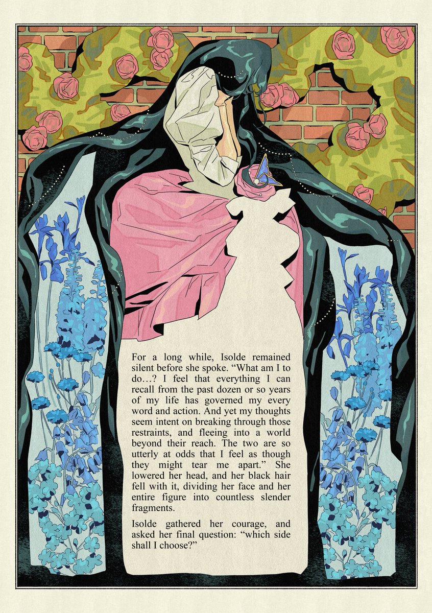 shili_ting's tweet photo. 🪞 Dream in MIRЯOR Part 1 

I'm making a series of short stories featuring Isolde and Kakania and I tried to translate into EN. The next part will be released next weekend. 
#isokania #Reverse1999 https://t.co/QDldf8PqMb