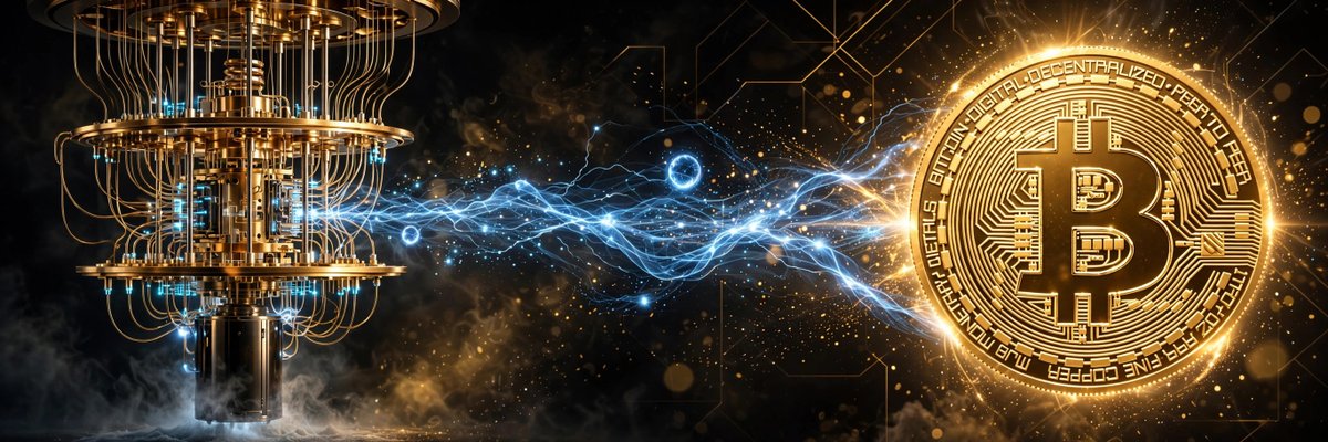 Good_Lusifer's tweet photo. ⚛️ تهدید کوانتومی بیت کوین جدی‌تر شد!
تراشه «ویلو» گوگل خطای محاسبات کوانتومی را ۴۰ برابر کم کرد؛ گامی به‌سوی ماشینی که کیف‌پول‌ها را تهدید می‌کند
⚠️ حمله هنوز سال‌ها فاصله دارد.
https://t.co/exeCmuwiJb
#بیتکوین #کوانتوم #گوگل https://t.co/M3U9eU0iKG