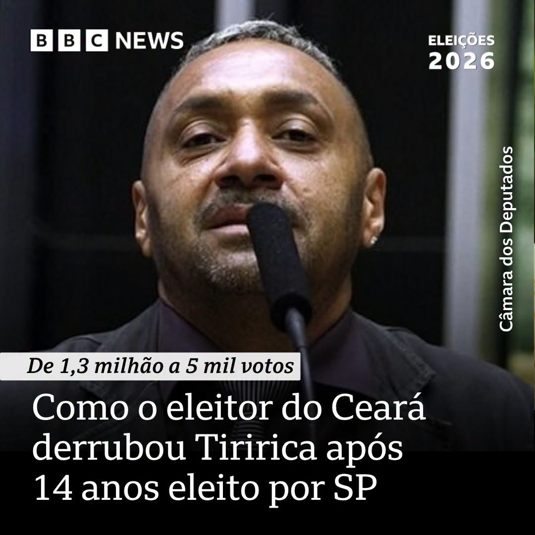 bbcbrasil's tweet photo. Humorista, que foi o deputado mais votado do país em 2010, perdeu sua primeira eleição justamente na estreia como candidato pelo Estado onde nasceu👇
https://t.co/SzBlyBKI0S
#MaisLidas https://t.co/jJY0pnufrj