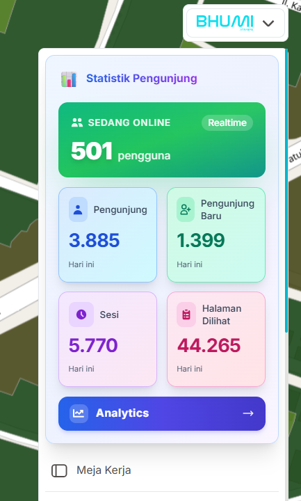 MasUmbiBaik's tweet photo. Masih tentang tanah-tanahan 

BUAT YANG MAU JUAL ATAU BELI TANAH
kita bisa lihat estimasi nilai tanah per meter di tempat yg kita mau, bisa di cek di website yg aku share kemarin ya

Kalo yg belum muncul tampilan kaya yg gua ss ini bisa ditambahin dulu filternya:

Klik Icon BHUMI > Meja Kerja > Katalog Data > Dataset Utama > cari “Zona Nilai Tanah” > Terapkan ke Peta, nanti bakal muncul tuh range nilainya berapa

Tapi balik lagi ini masi harga range dan estimasi, bukan angka pasti yg terjadi di lapangan

semoga membantu✨✨