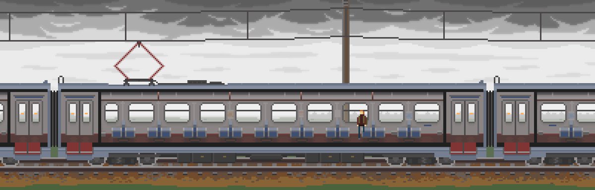 LeemMiroff's tweet photo. я поиграл в демо этой игры пару недель назад, очень атмосферная штука, с приятным артом, и интересными диалогами, чем-то напомнило мой основной проект https://t.co/zZ7GIC5B2X