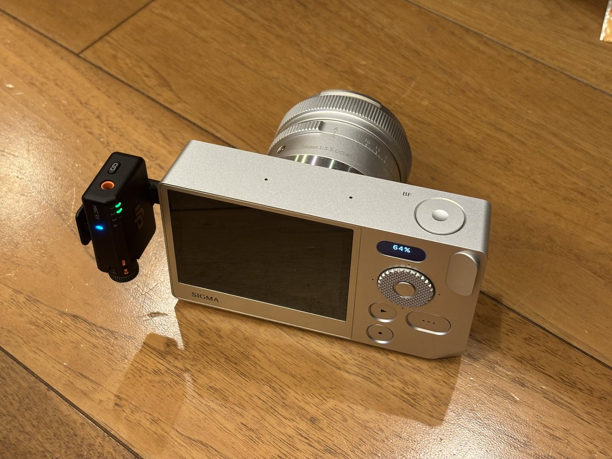 Jj1Hqa's tweet photo. SIGMA BFとDJI Mic mini 2S https://t.co/JcgkRKlTin