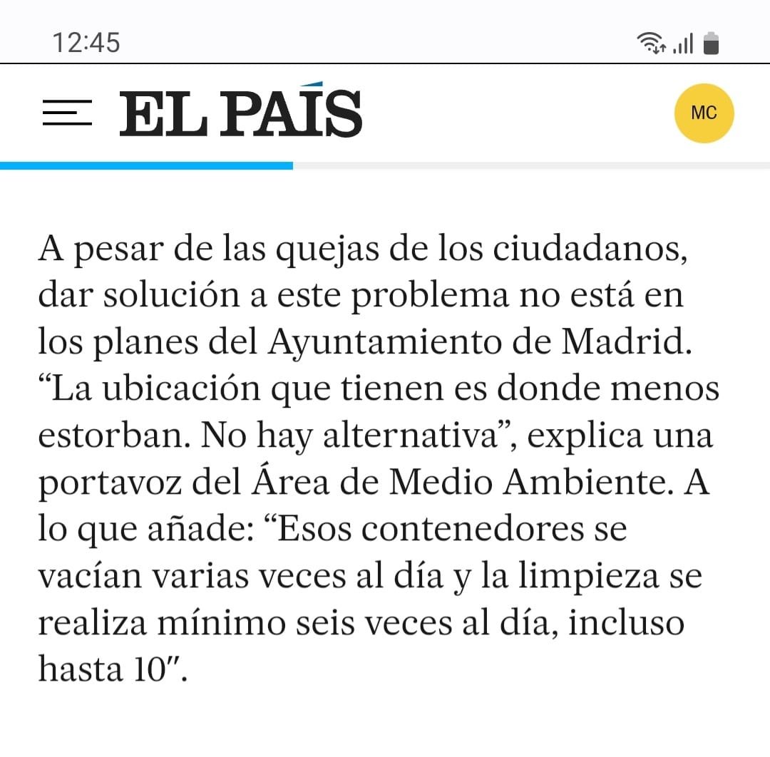 Gonz_Camarero's tweet photo. @rafaruizmad Ahí no vive ningún concejal, ni ningún asesor, ni siquiera un vocal vecino, ni portavoz municipal. @Lineamadrid
@ecoembes @ecovidrio @FCC_Group
@Mtnezparamo @AlmeidaPP_ @bcarabante
@MasMadridCiudad
@PSOEMadridAyto
@VOX_AytoMadrid
@seguragc @ppcentro
#TGR @GrupoPPMadrid https://t.co/IHuG2e49j3