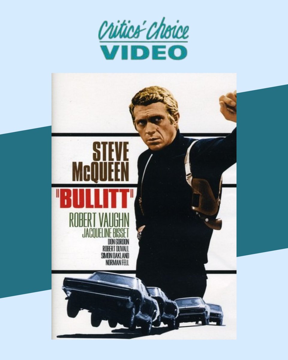 CCVideodotcom's tweet photo. "Bullitt" was released today in 1968. Fueled by Steve McQueen's cool, understated performance, the film helped redefine the modern police thriller and delivered one of cinema's most influential car chases. https://t.co/dAkKuR0IhL
#Bullitt #CarChase #Action #Movies #CCVideo https://t.co/fpOfYj6kZ2