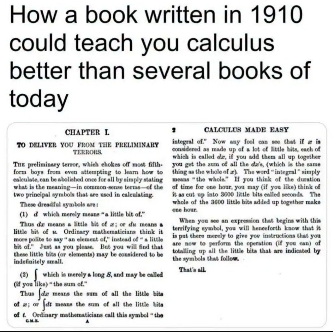 divaagurlxw's tweet photo. This is how calculus should’ve been taught from day one https://t.co/0Rk8s3wjew