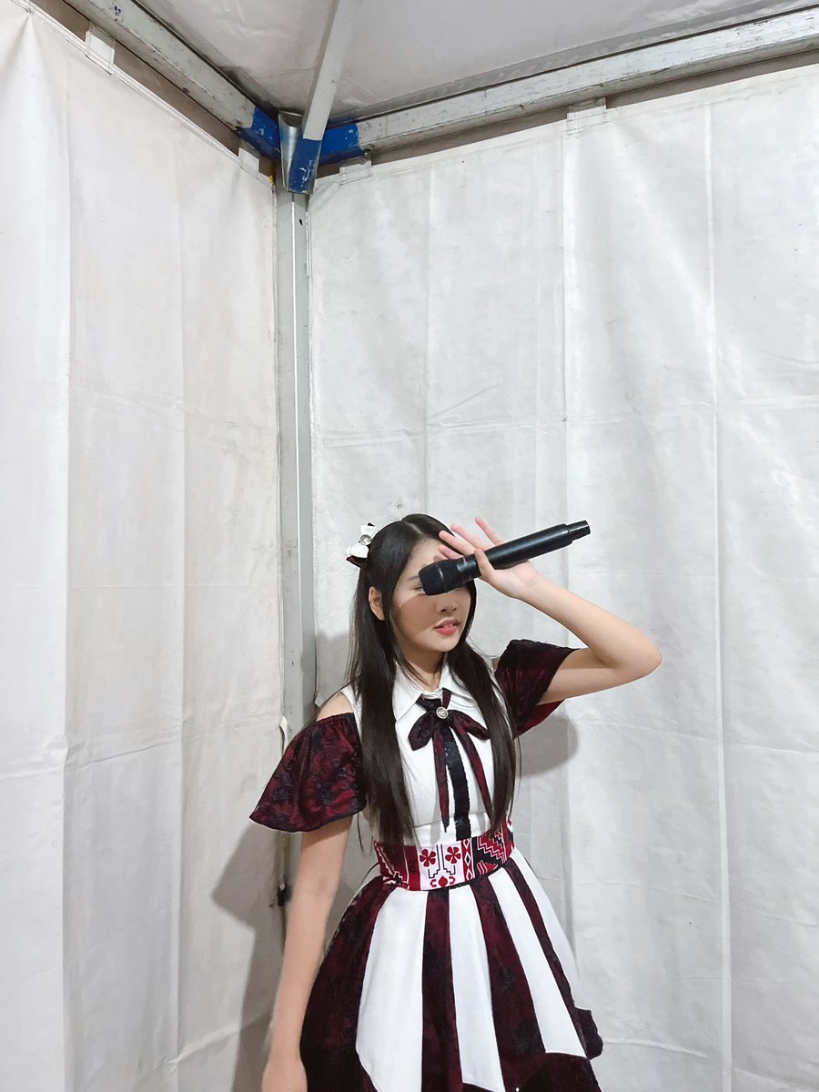 Giaa_JKT48's tweet photo. TFT KARNAVAL SARENDO RENDO seruu bgt harii ini terimakasihh untuk kesempatannyaa🥹🤍 https://t.co/ITe2gOJ7cn