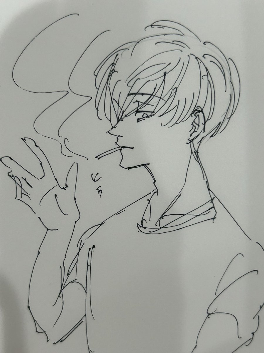 1clftc's tweet photo. スキャンダルズ描いてなさすぎるから頑張るよ💪
#イラスト　#一次創作　#oc https://t.co/MkYyyiD7Kr