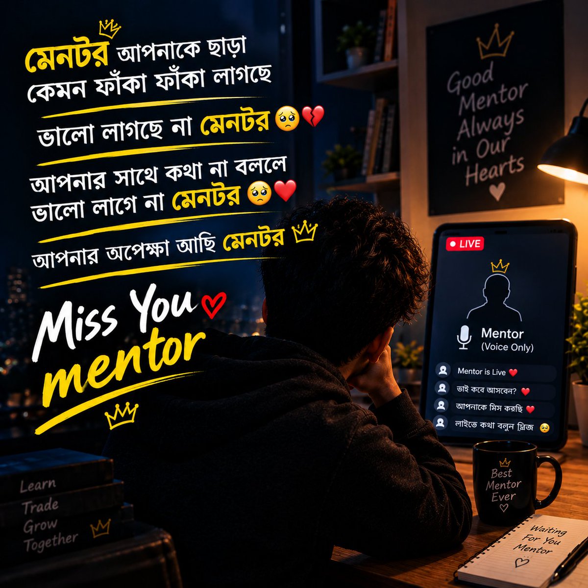 SobujTHEbest's tweet photo. @THEWHALEBD
Miss U mentor..😔😔 https://t.co/1aoZIdLDnf
