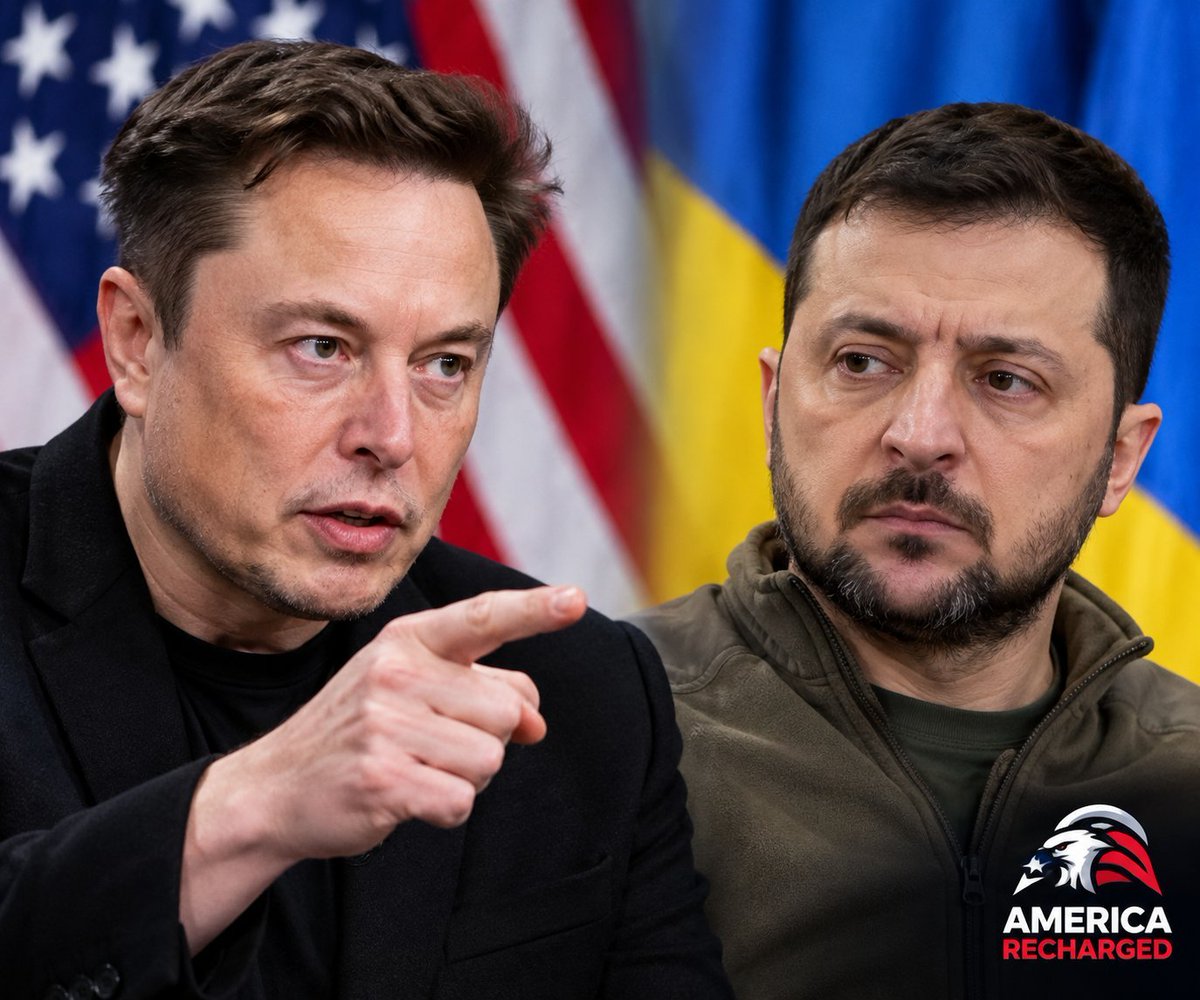 Capitol_Scope's tweet photo. 🇺🇸🇺🇦 Elon Musk says, “It’s time for Zelenskyy to go.”

Do you agree with Musk? 👇

A) Yes 🟢

B) No 🔴

C) Ukraine should decide 🇺🇦 https://t.co/tFd8gEERNR