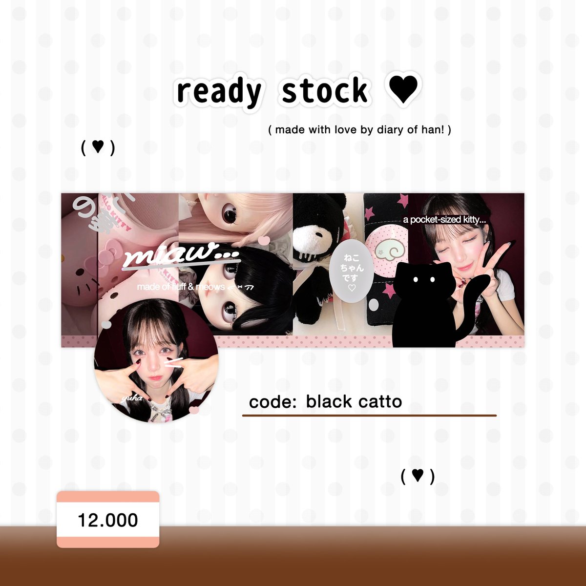 diary__of__han's tweet photo. halooow man cimuns :p aku juga punya dua layout ready stock serba yuha h2h! ❤️‍🩹 harganya tertera pada gambar dan sudah free retext yaap, ayo jajan! >___< #zonauang https://t.co/JyIgnBmz9z