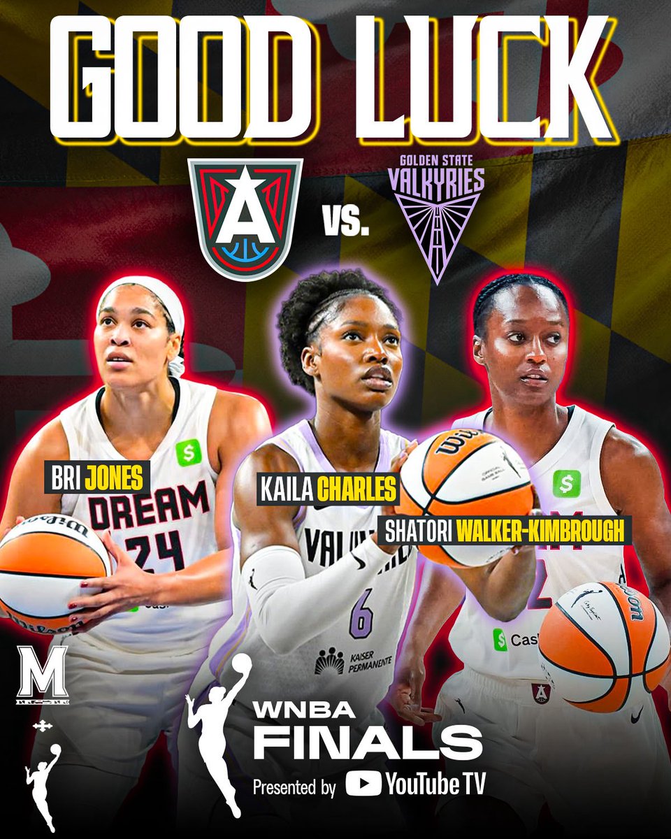 TerpsWBB's tweet photo. GOOD LUCK to our three Terps in the WNBA Finals! 👏

#faMily 🐢 https://t.co/jo2Nd4fayd