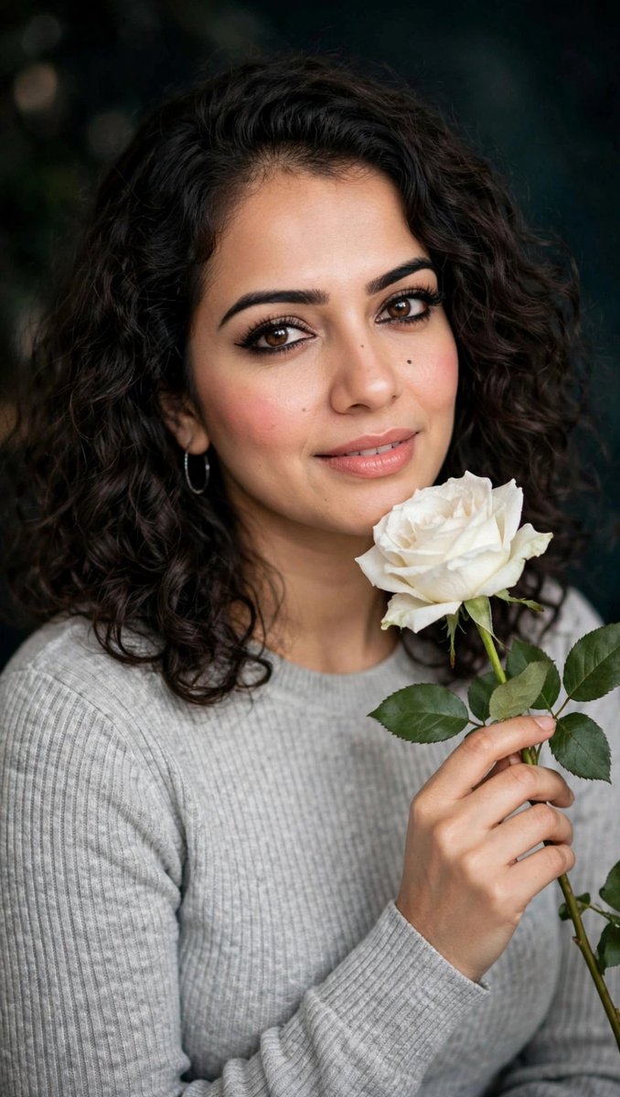 SanjanaaArole's tweet photo. White rose, soft curls, and a whole lot of grace ✨
#SoftAesthetic #WhiteRose #CurlyHairLove #NaturalBeauty #PinterestGirl #AestheticVibes #RoseGirl #MinimalLook #disaprompts #prompt #AiArt #PromptArt
For this prompt visit at
https://t.co/MfLiYYm05f https://t.co/zfW5qw6REV