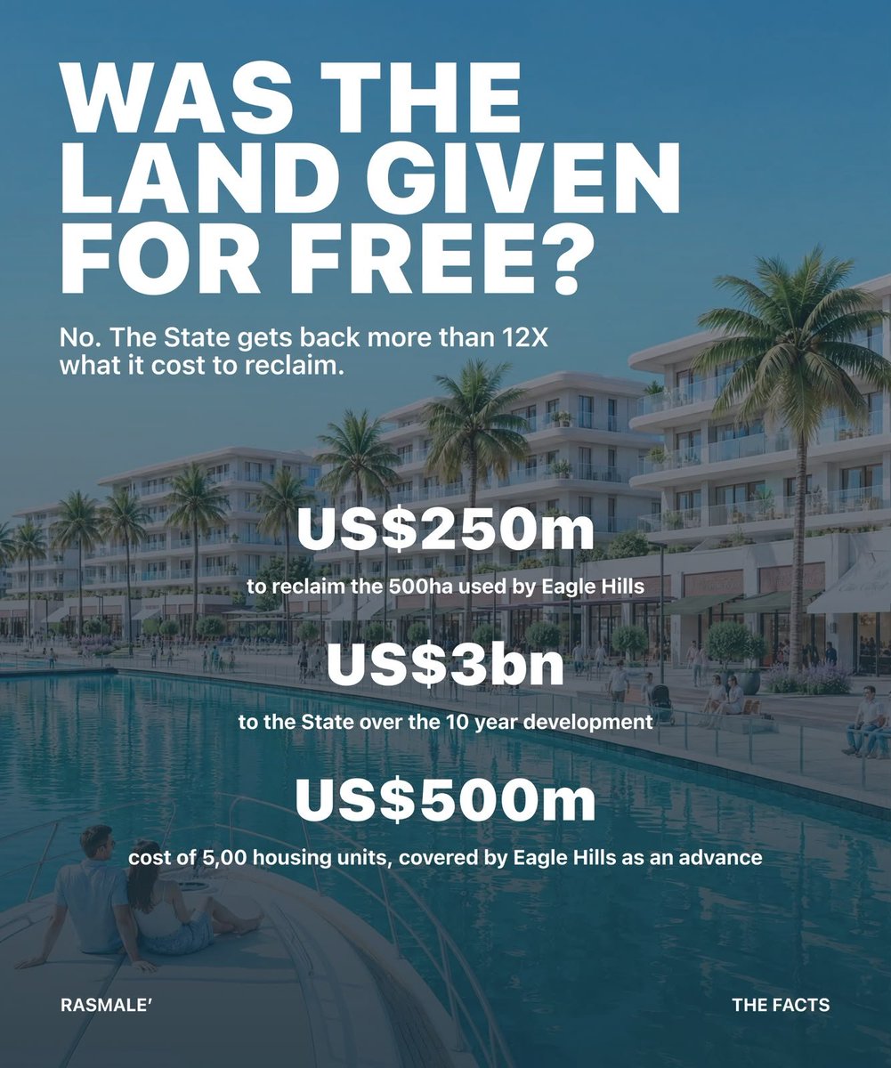 mnaailshareef's tweet photo. #BuildRasMale
#RasMaleFacts
#EagleHillsForMaldives
#DhivehingeRasMale https://t.co/9WHDetkKo1