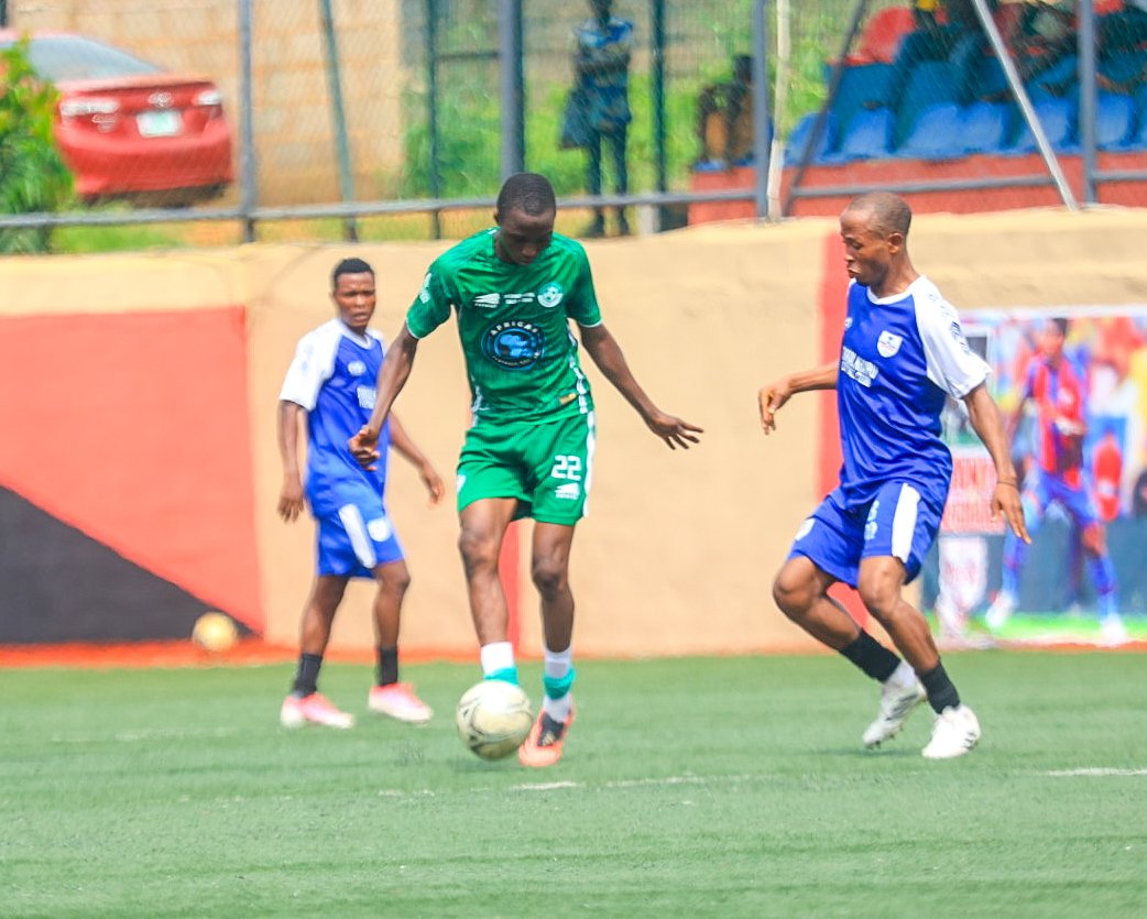 AFHPreseasonTou's tweet photo. FULL-TIME IN SAGAMU📌
Grassrunners FC JNR 1-2 Dokkal Khairu

Olamilekan Shittu 14'
Sulaiman Yusuf 36' (PEN) 
Chidozie Emelobe 90+1 (PEN) 
#AFHTourney26 https://t.co/rPxQHbaP91