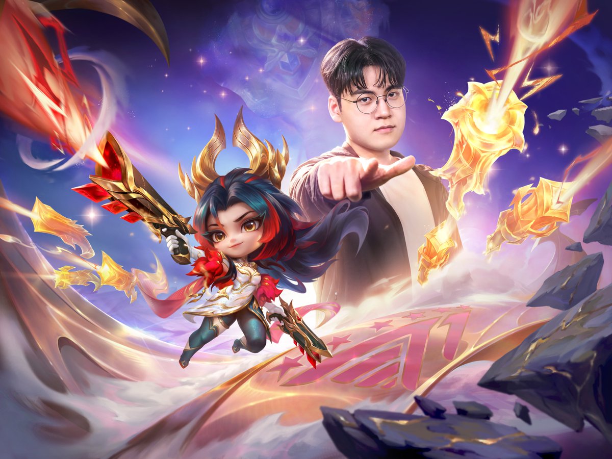JumaraloHexCore's tweet photo. New Chibis Key Arts - Golden Spatula

- The Great Demon King Descends Mythic Boom
- Chibi T1 MVP Miss Fortune
- Chibi T1 Xin Zhao
- Chibi T1 Seraphine https://t.co/WLySsWtz8R