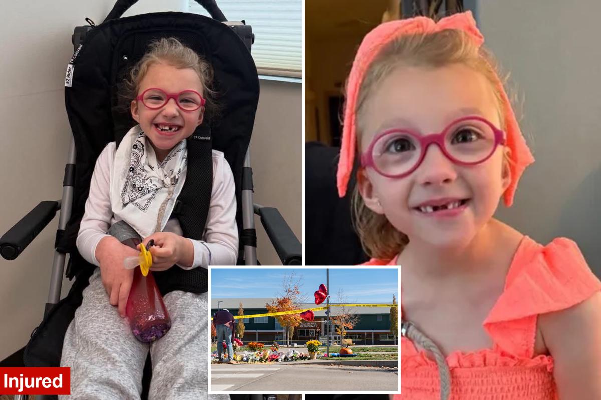 nypost's tweet photo. Disabled girl, 7, battles for her life after Oregon school rampage as loved ones pray for 'fighter' https://t.co/Bo8OSct5cY https://t.co/sekYQb1zzK