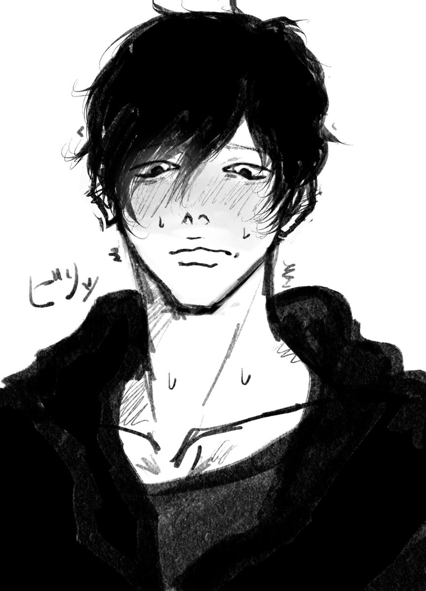 4ryu_black4's tweet photo. 出逢い落描き https://t.co/UYqWBGWTVz