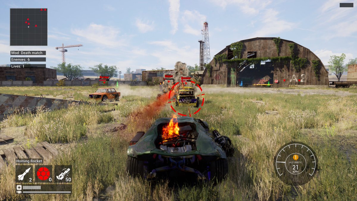 LyravPublishing's tweet photo. @Majoindies We are participating with two games
Twisted-metal-esque arena racing: WreckZone
https://t.co/5lkcOLHIY6

And roguelite Cup or Die: a game about deadly beer pong
https://t.co/LQENi2QCtH https://t.co/bwYU9pwij8