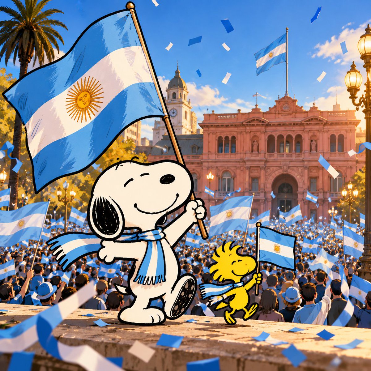 SnoopyVibep4's tweet photo. 17 de octubre, una fecha que hizo historia 🇦🇷💙🤍💙

#DíaDeLaLealtad #17DeOctubre https://t.co/v7c0FzkIxB