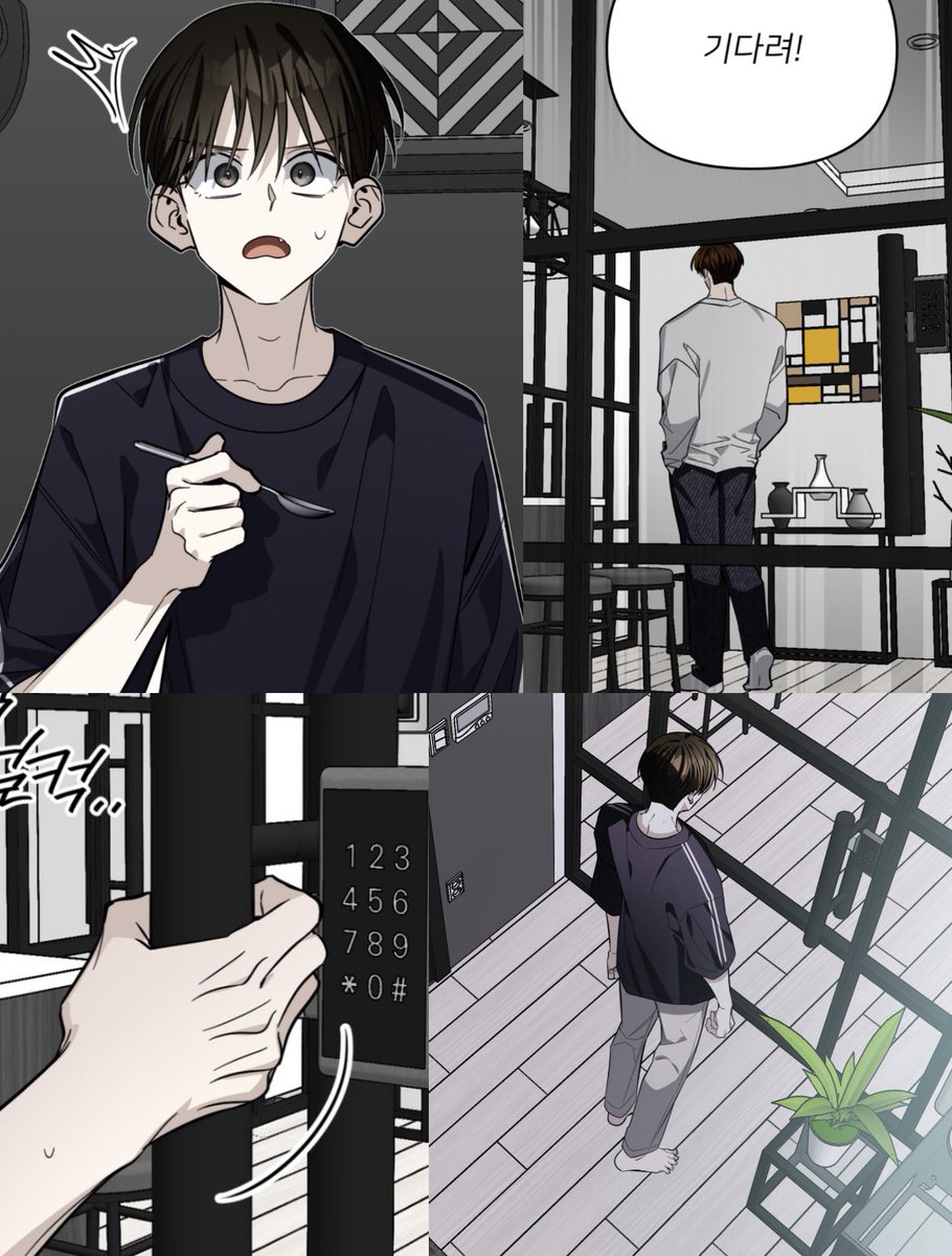 _contreraskari's tweet photo. “For your information, this room can’t be opened from the inside, don’t even think about running away.”

Taejun locks Yumin without explaining ANYTHING 🙃

#HeatStroke https://t.co/q4kM6pDnns
