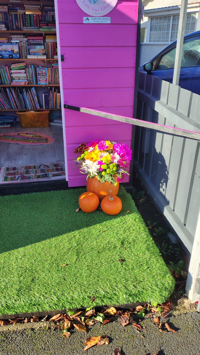 Nature_Lens1's tweet photo. If your ever in Portadown stop at this beautiful wee free library, take a book leave a book #seagoelittlefreelibrary https://t.co/f8WSQgHo1x