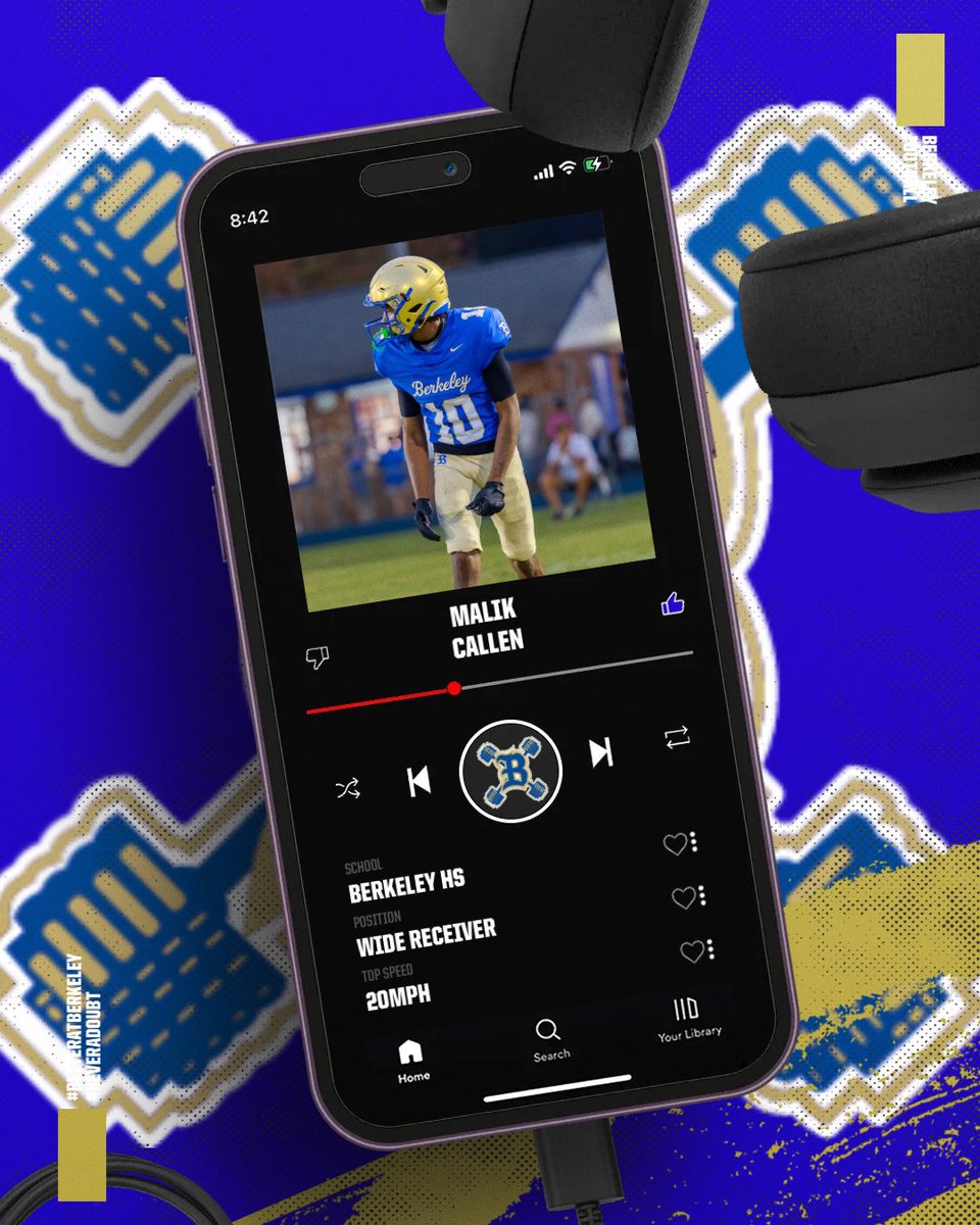 Stag_Strength's tweet photo. Shout out to Malik Callen for hitting 20MPH during our Region Game vs. Goose Creek last night!

@berkeleystagsfb @PlayerData @coachbwelch @staggybhs @StagsRecruiting 

#betteratberkeley #neveradoubt https://t.co/A5CMBGJYsI