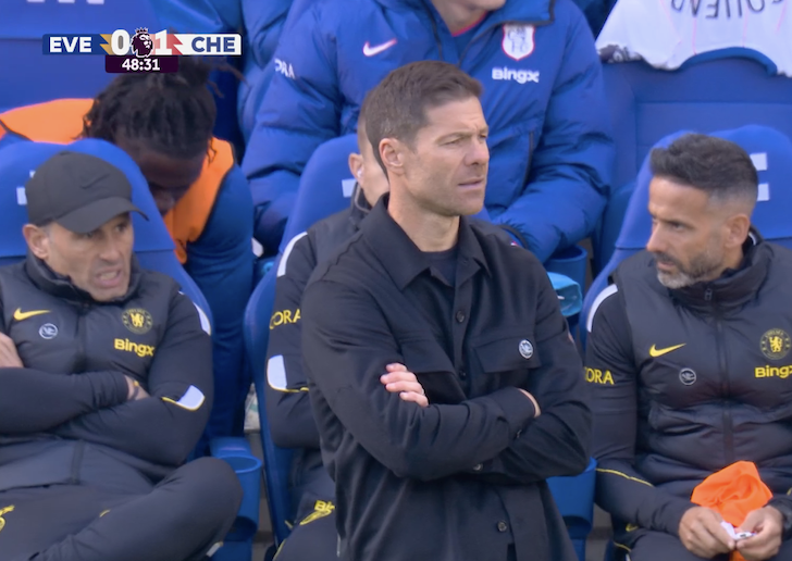 CFC_Dubois's tweet photo. We're playing liquid football man. Thank you Xabi Alonso. https://t.co/zHMdAkL5hu