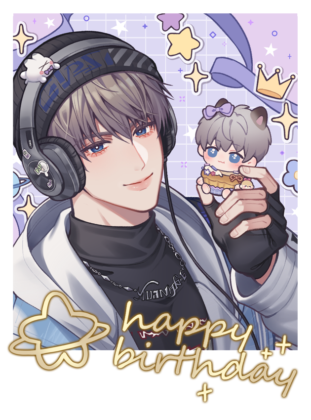 mirae_lada's tweet photo. Happy Xavier day 🎂✨

#Xavier #Loveanddeepspace #沈星回 #恋と深空 https://t.co/88XYQcDzzj
