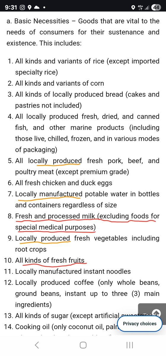 kachicactus's tweet photo. Landmark Grocery, paki-fix po discounts nyo for milk. I've been buying Meiji milk &amp; hindi nila ina-apply ang PWD discount dahil daw local milks lang ang covered. This is not true!! "Fresh &amp; process milk..." specifically don't have a descriptor na "locally produced" same w/ fruits https://t.co/68QjWCTKHI