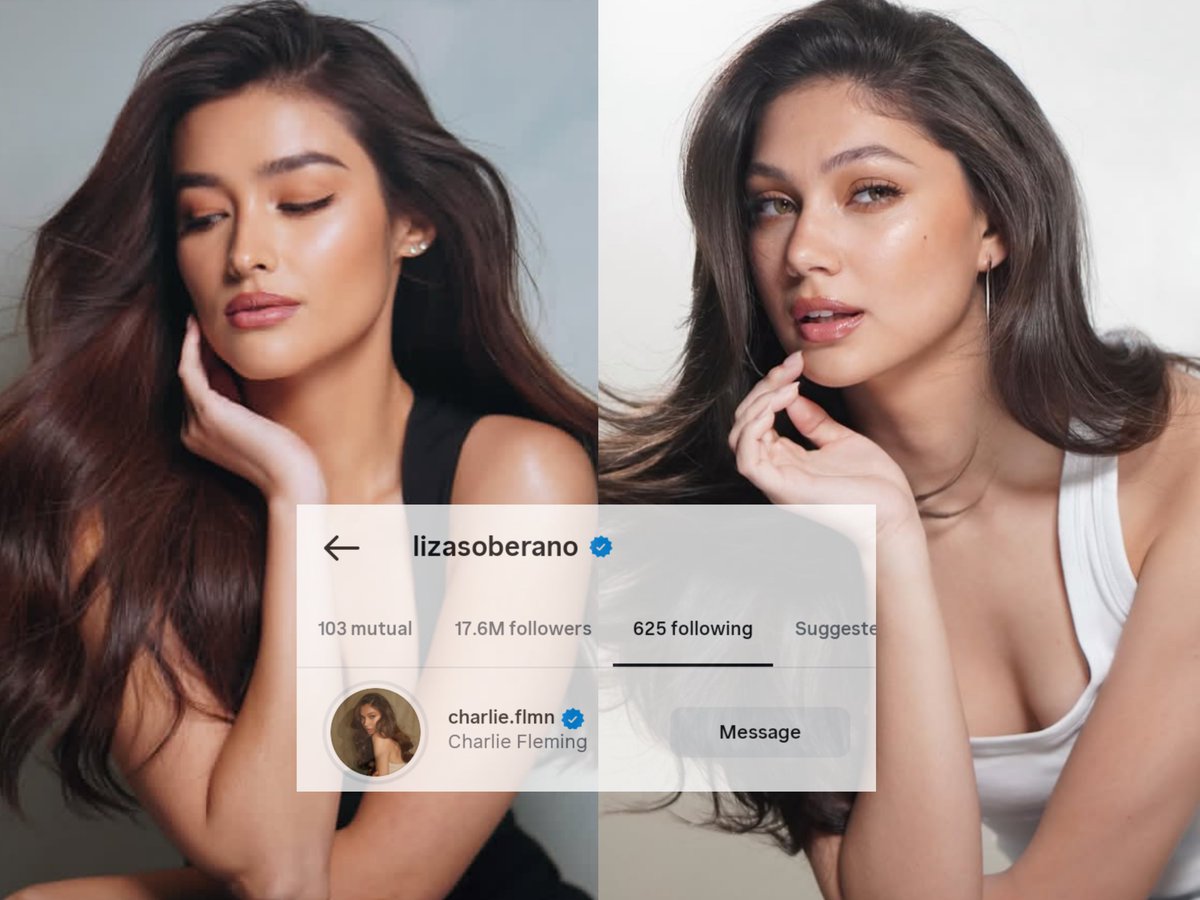 mrgdfan's tweet photo. Liza Soberano is now following Charlie Fleming???? THAT'S HER DAUGHTER RIGHT THERE! https://t.co/WIlWv72jei