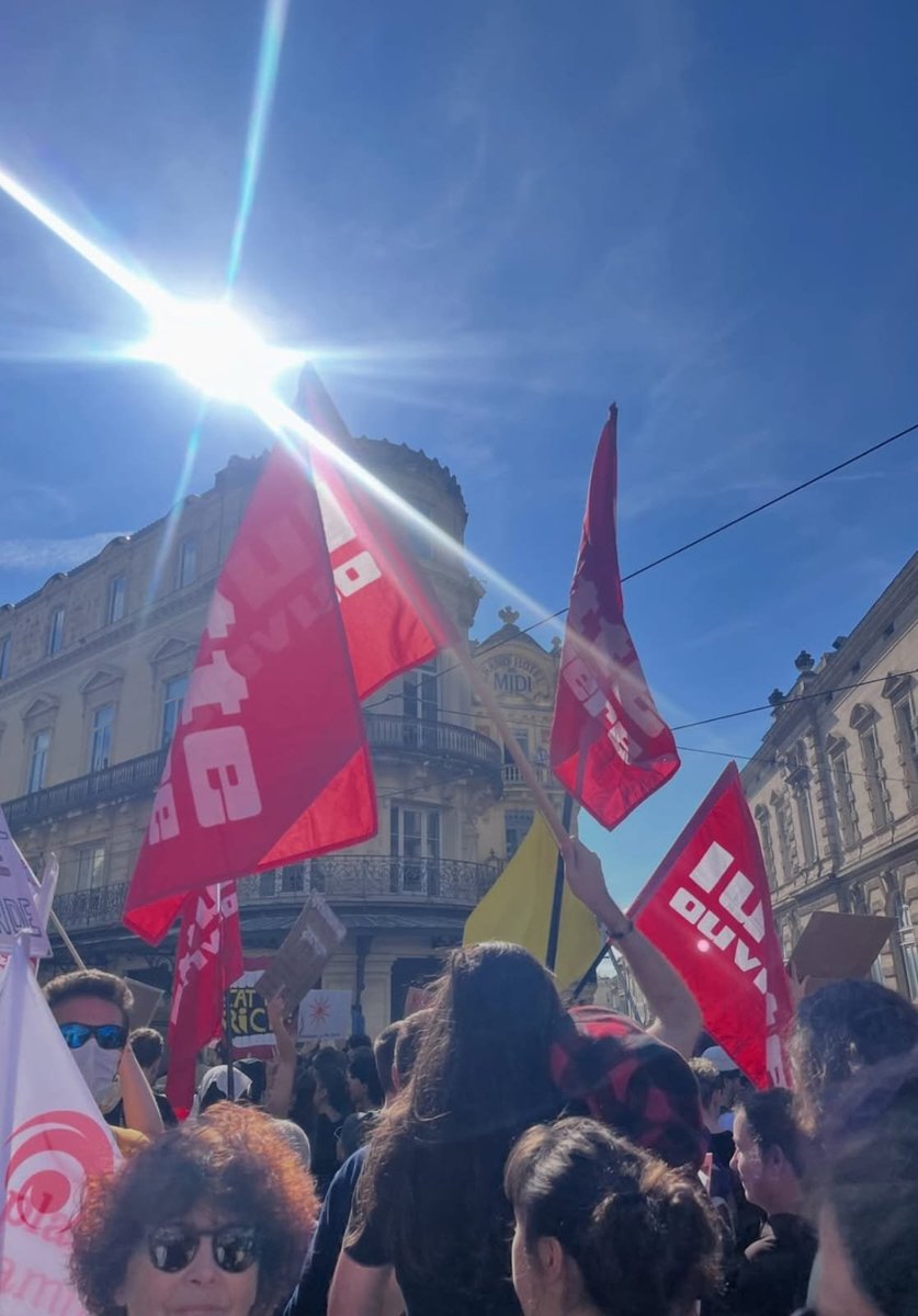 n_arthaud's tweet photo. Images de cette journée de CONTESTATION SOCIALE. https://t.co/yVkQo5Ucq0