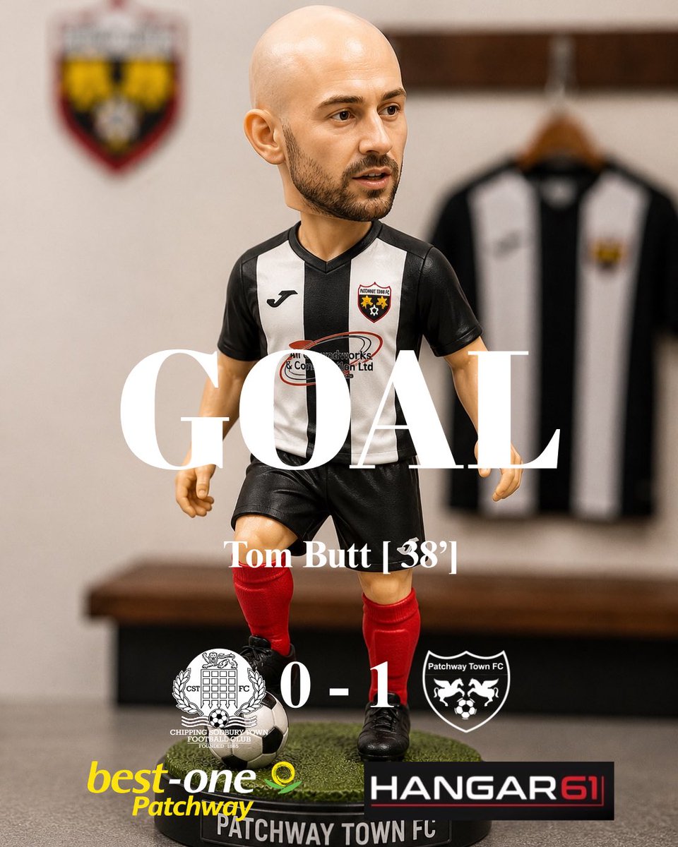 patchwaytownfc's tweet photo. ⚽️ | 𝐆𝐎𝐀𝐋 𝐓𝐎 𝐓𝐇𝐄 𝐏𝐀𝐓𝐂𝐇 🔵⚫️

𝟏-𝟎 𝐓𝐨𝐦 𝐁𝐮𝐭𝐭 [ 𝟑𝟖’]

𝐓𝐨𝐦𝐦𝐲 𝐨𝐩𝐞𝐧𝐬 𝐭𝐡𝐞 𝐬𝐜𝐨𝐫𝐞!

⚫️⚪️ 𝟎-𝟏 🔵⚫️ [ 𝟑𝟖’] https://t.co/yaiuKiFmbI