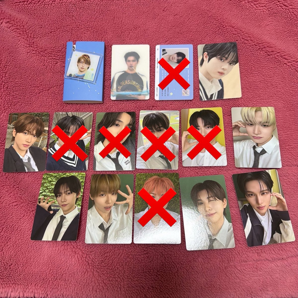 lanrukiyoung's tweet photo. KO1KEYZ コイキーズ韓国盤 KEYRING PHOTODIARY 交換

譲
キーリング:濱田 ※保護フィルムに初期傷あり
レンチキュラー :安部
フォトカード:柳谷
封入トレカ:加藤 杉山 シンヘン 濱田 後藤 安部

求：同種 シヨン

郵送での交換希望です
お気軽にお声掛けください

#KO1KEYZ譲  #KO1KEYZ求 #KO1KEYZ交換 https://t.co/IEJ0ZrHypM