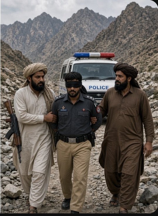 ISLAM_786_313's tweet photo. #Balochistan: 20 Police Officers Abducted

According to government sources, unidentified armed men have abducted 20 police officers on the road between Kalat and Mastung districts in Balochistan. https://t.co/cYN70GQVfU