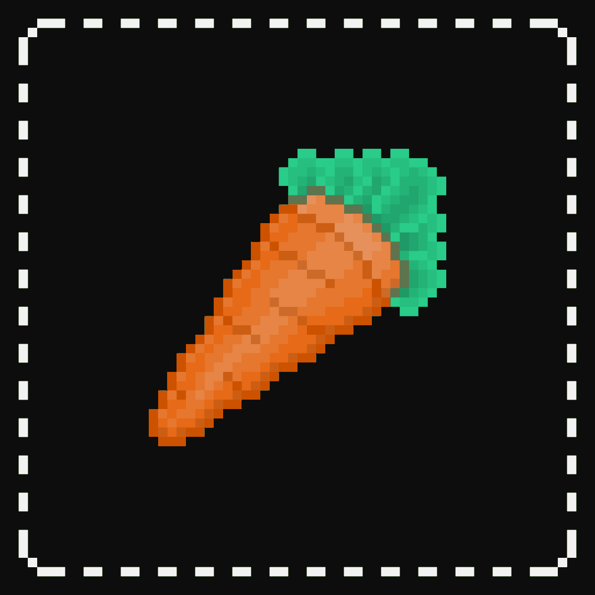 AcidInfinitely's tweet photo. 🥕 Carrot #pixelart #gamedev