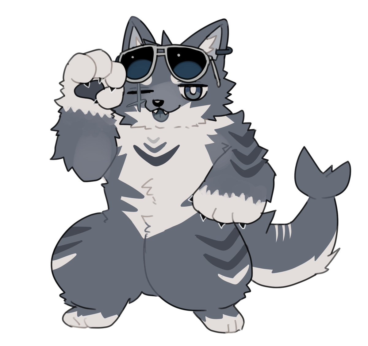 Shark_doragon's tweet photo. 🐺🦈 https://t.co/pb9af2UFHy