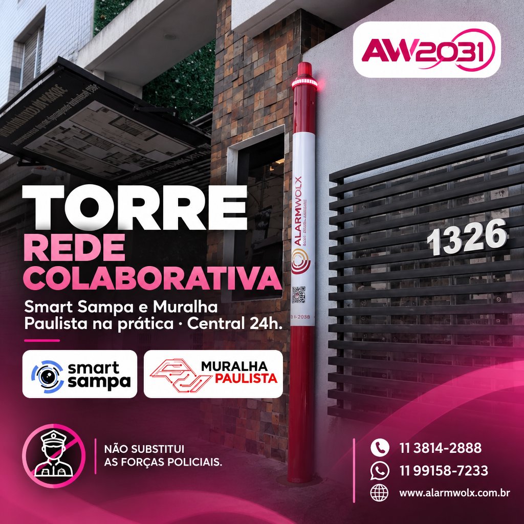 alarmwolx's tweet photo. Torre UMI + Smart Sampa + Muralha Paulista
Central 24h · não substitui a polícia
📞 11 3814-2888 · WhatsApp 11 99158-7233
https://t.co/YI1fUHnXY1

#TorreUMI #SmartSampa #MuralhaPaulista #Alarmwolx #SP #GrandeSãoPaulo #Síndicos #Monitoramento24h #SegurançaEletrônica https://t.co/QkMG5QbT6q