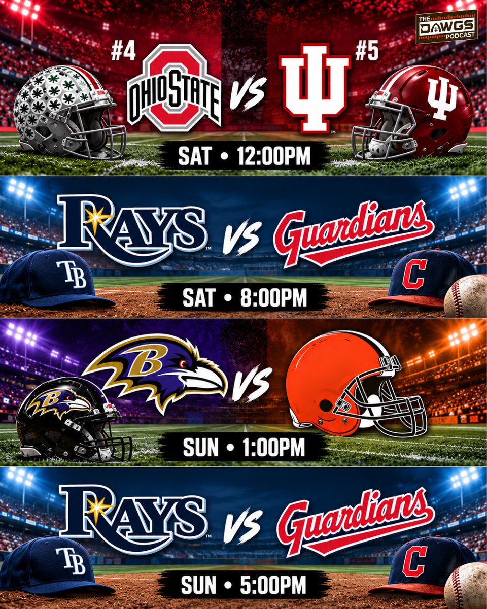 thedawgspodcast's tweet photo. These are the weekends that sports fans live for! https://t.co/bRrWLLBirW