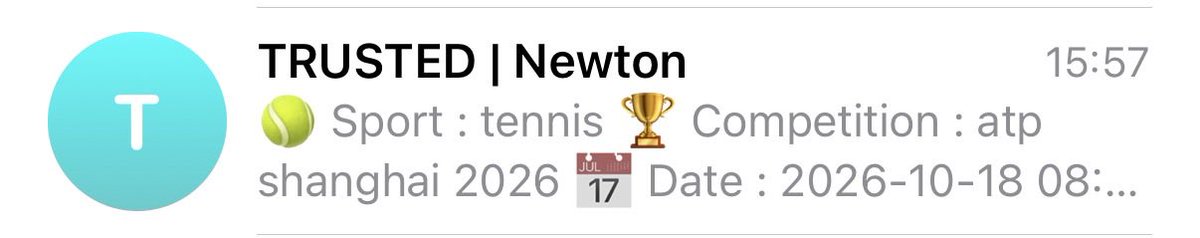 IntelTrusted's tweet photo. 🤖 Newton, ton meilleur compagnon du week-end.

📲 Tu le paramètres, il détecte les values et t’envoie une notif dès qu’une opportunité se présente.

#teamparieur #teamparieurs https://t.co/UqLhXEurbU
