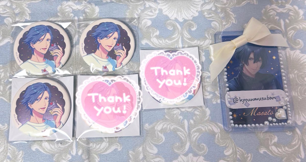 kyouwarusuban's tweet photo. 【交換】うたプリ BGS BMC 缶バッジ

譲❄️トキヤN3 /レンSP1 N2
求❄️真斗

郵送希望

お気軽にお声かけください https://t.co/fuDieD1fi2