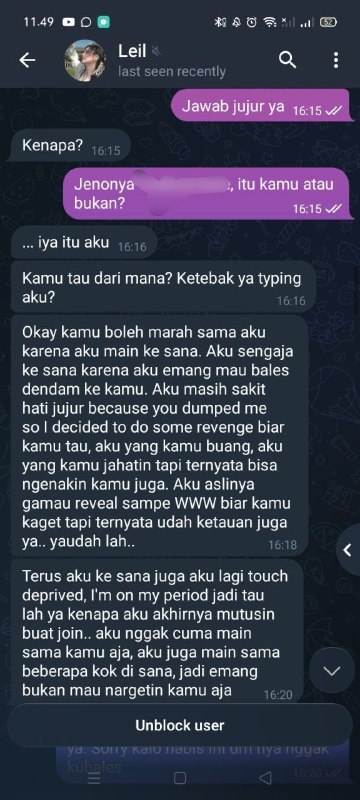 fuyaningg's tweet photo. Kedua, Leil ngikutin gue main di salah satu CA NSFW demi balas dendam ke gue dan bikin gue dan Leil "main" tanpa gue tau kalo itu Leil. Gue berasa nggak tenang sumpah, udah kayak artis aja gue punya stalker WKWKKWWK. https://t.co/3NBXeIl5AB