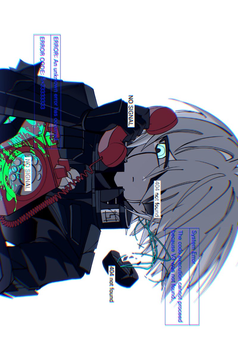 Lv_K1B0's tweet photo. もしもし https://t.co/yX3gU5zmOG