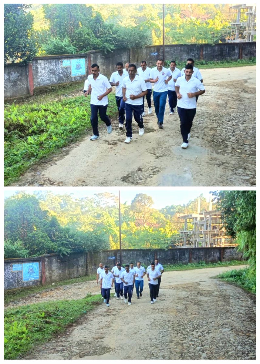 143bncrpf's tweet photo. 143 Bn CRPF conducted "Fit India Freedom Run 7.0" on 17/10/26 under the theme "Fitness Ki Dose, Aadha Ghanta Roz." Jawans participated with great enthusiasm.
#FitIndiaFreedomRun7
#FitnessKiDoseAadhaGhantaRoz
#FitIndia
@crpfindia
@northeast_zone
@mnp_2018
@digopsimp
@gc_dig https://t.co/ifB09b7pbK