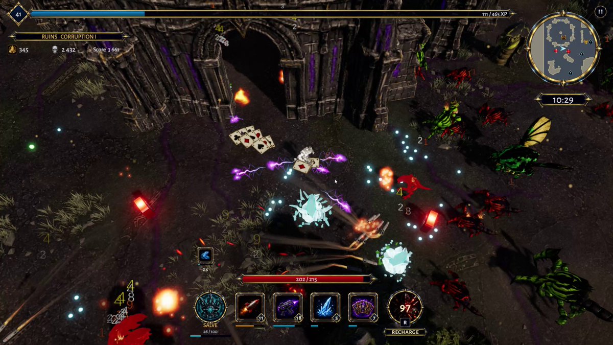 RuinShift's tweet photo. @radvincen Here are 4 screenshots from RuinShift, my survivor game built around weapon mutations and status effects! ⚔️ #ScreenshotSaturday
Wishlist on Steam 👇
https://t.co/snp4I9bAwS https://t.co/iFyo8zxaVz