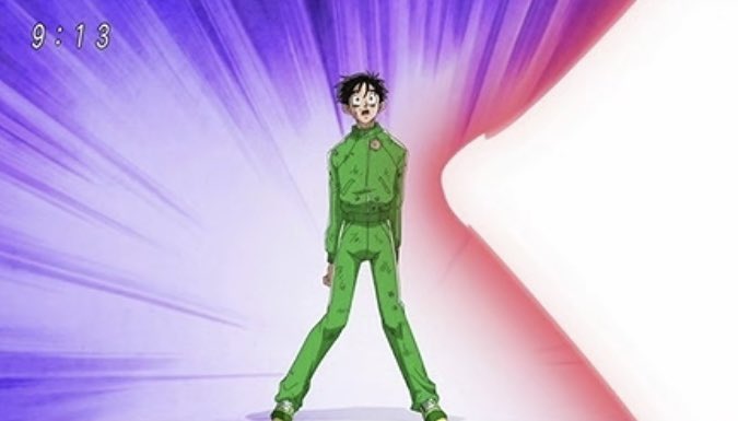 ppp1128y's tweet photo. さっき旦那にこれ何のアニメで何のキャラか分かる？って聞いたら
「ん！？なんやこれ！？え！マジでなんや！？マジでわからん… ん！？
なんか見た事あるような気がするねんけど出てこーへん…誰や！？あ！！わかった！！マサルさんやろこれ！？」って言っててクッソワロタよwwww https://t.co/bh1adoQ4ez