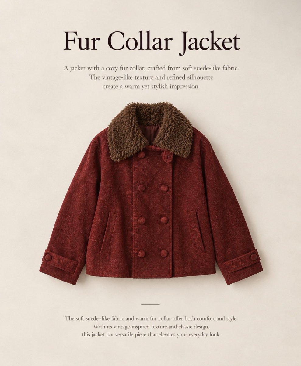 ika_tuyt's tweet photo. 紅葉にぴったりな襟ファージャケット🧥🍂

#日常垢  #日常垢さんと繋がりたい https://t.co/c2BjZQIvDd