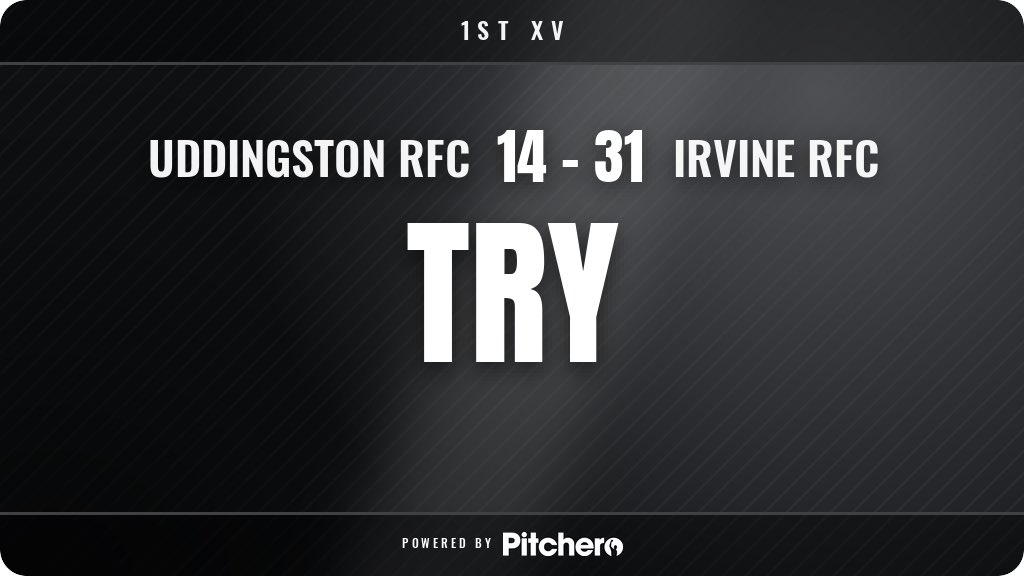 UddyRFC's tweet photo. 76': Try for Irvine RFC
#UDDIRV #Pitchero https://t.co/JD7IamCyQS