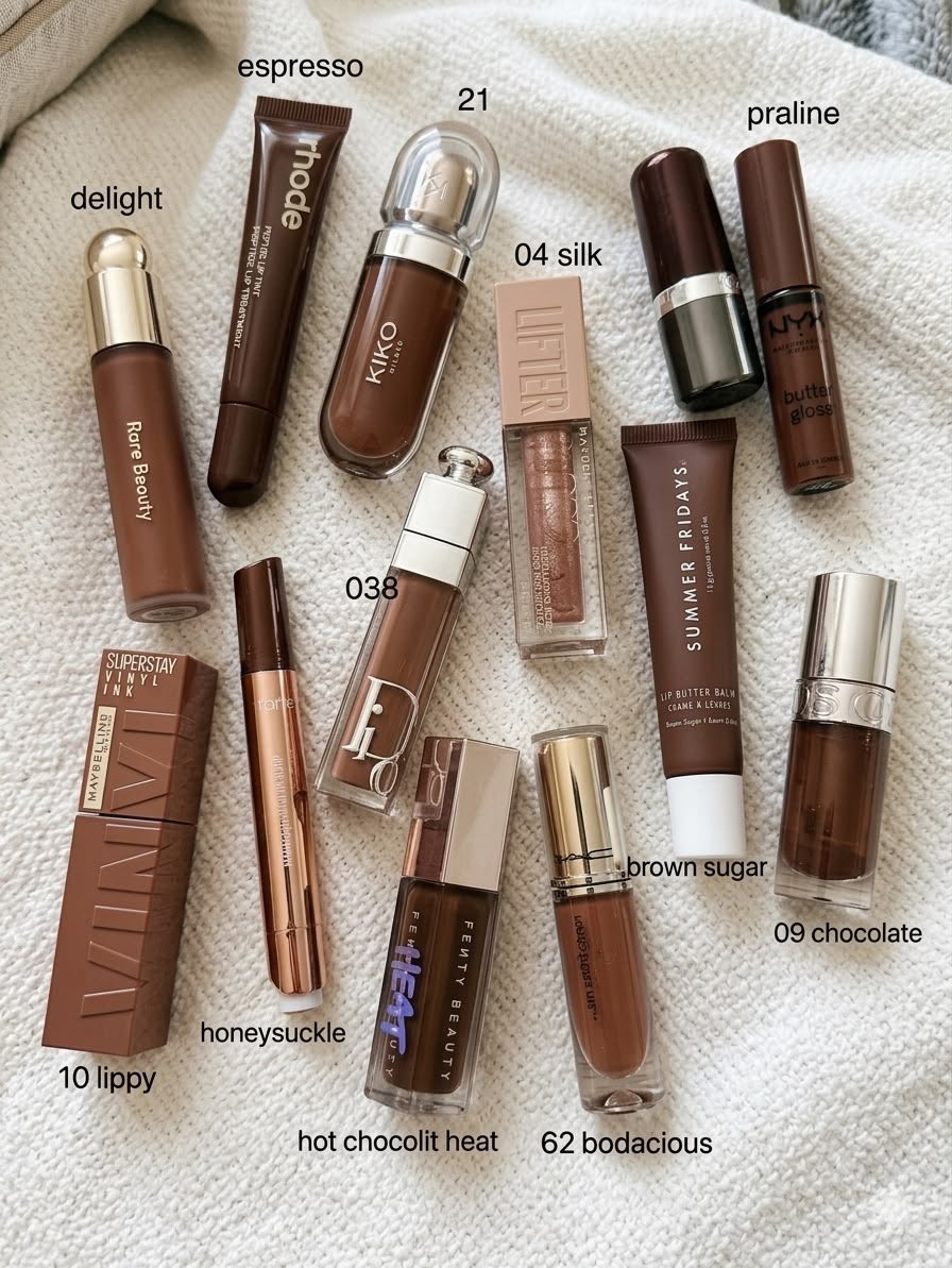classyladylife's tweet photo. brown lip combos 🍩🤎 https://t.co/7gKjt018WC