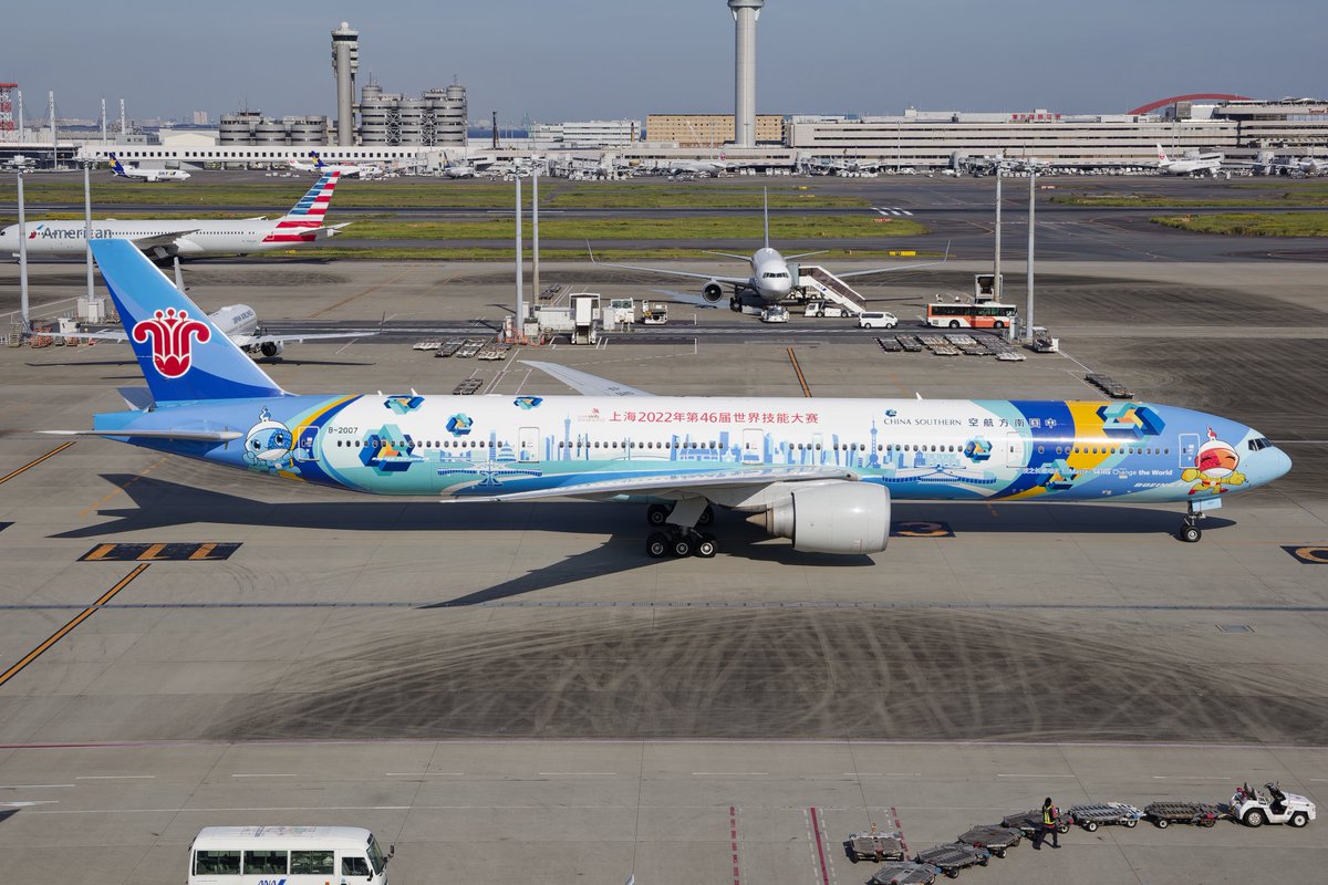 dechi_kooo's tweet photo. 2026/10/17   RJTT   B-2007
China Southern Airlines
Boeing 777-31B/ER https://t.co/5zqqRmANYz